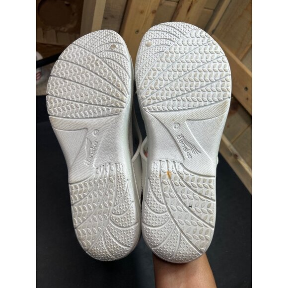 Dansko Womens Krystal Molded Toe-Loop Sandals EU40 US 9.5-10 White - Picture 5 of 9